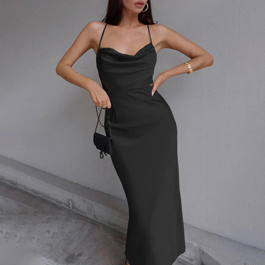 Vivenne | Elegantes Damenkleid Mit Cowl Neck Für Hochzeitsgast Und Festliche Anlässe 1